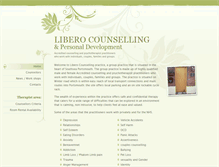 Tablet Screenshot of libero-counselling.com